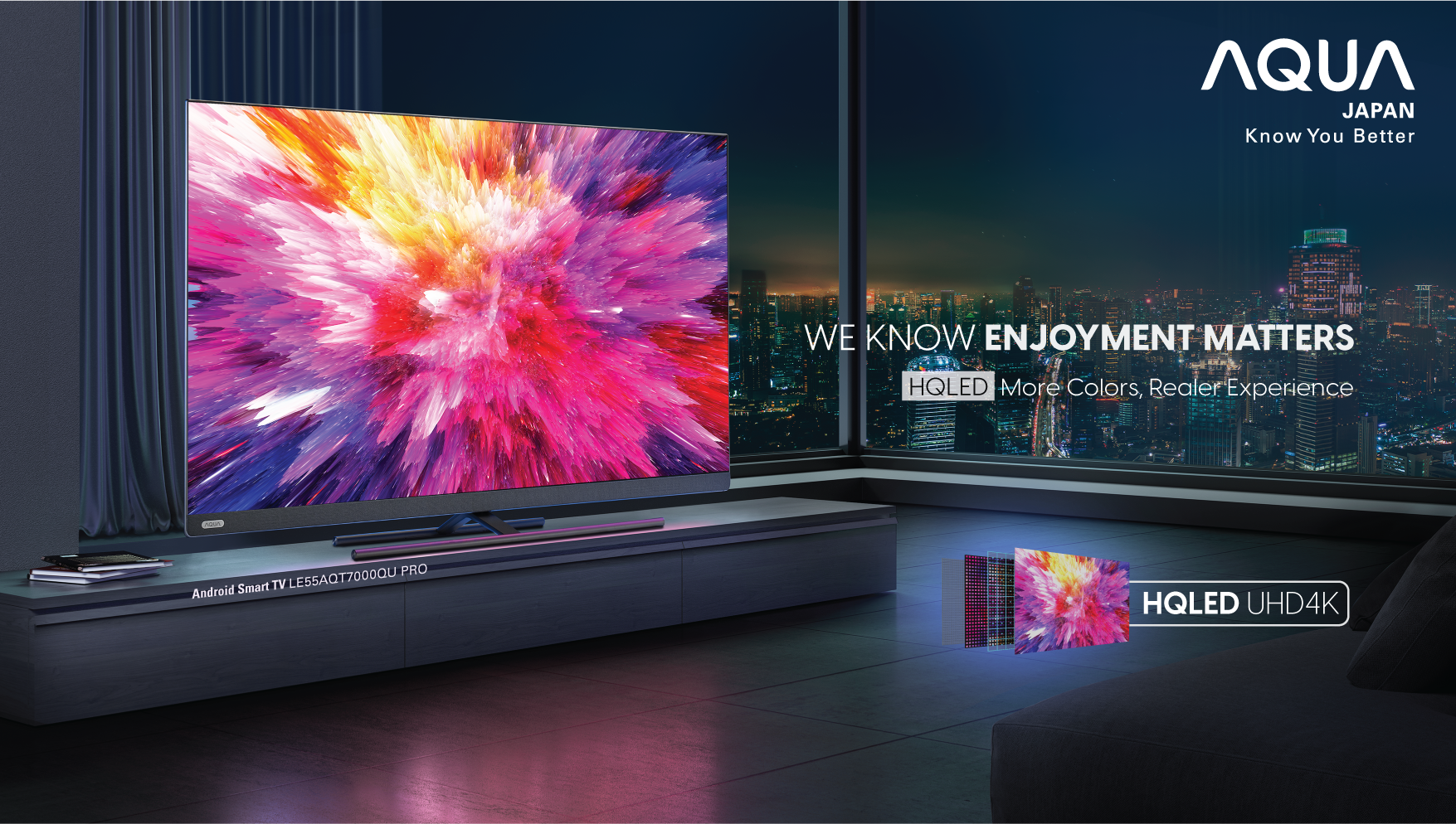 TV AQUA Elektronik LE55AQT7000QU